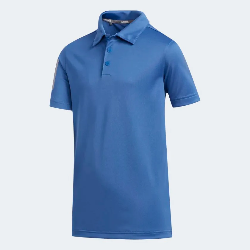 Adidas 3 Stripes Polo Shirt Junior - Image 5
