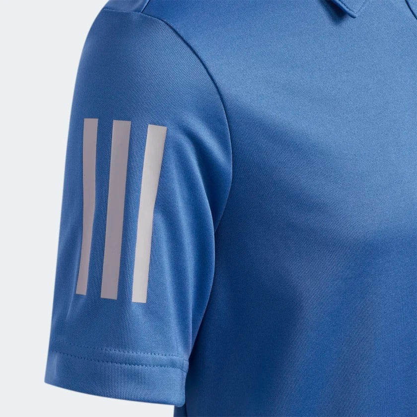 Adidas 3 Stripes Polo Shirt Junior - Image 6