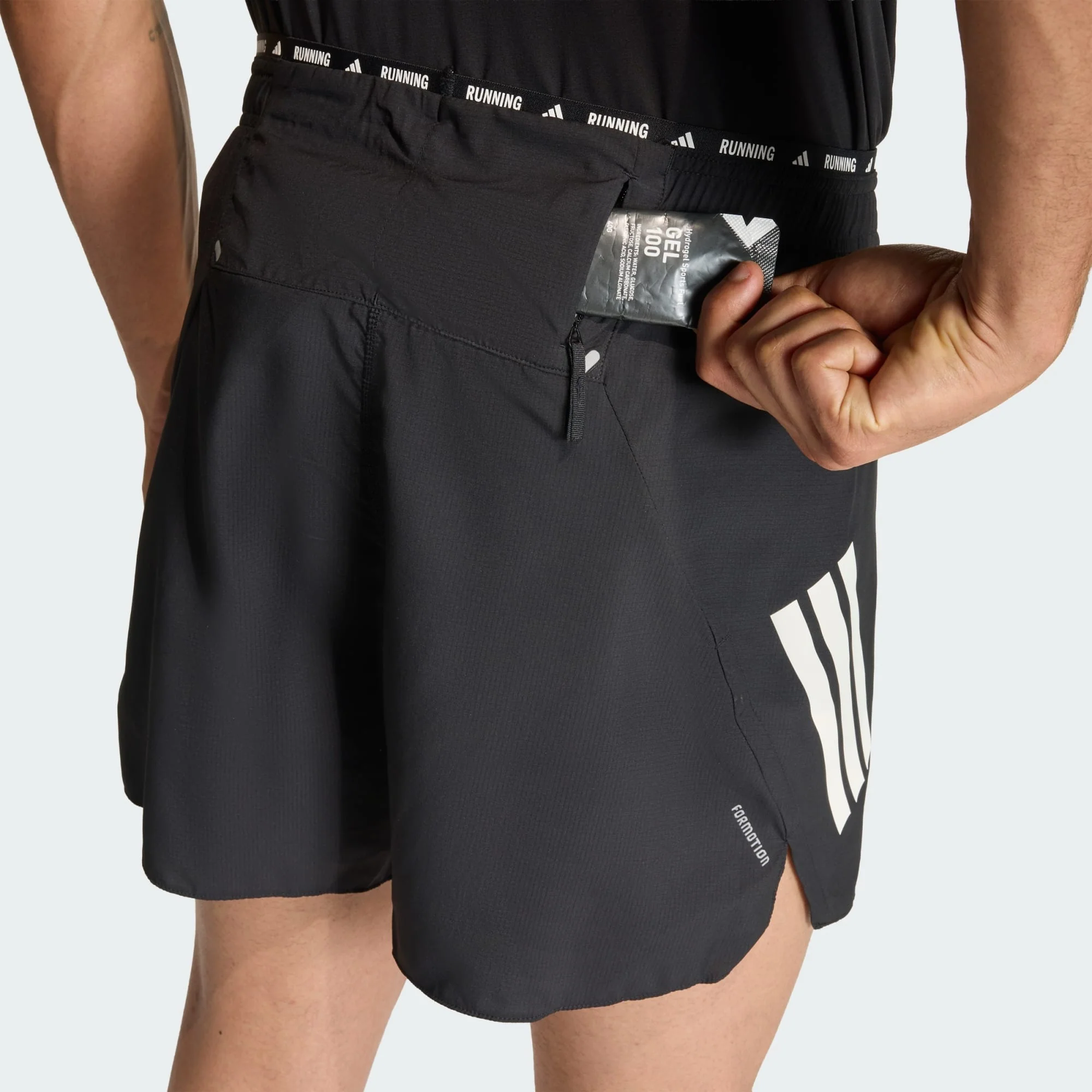 Adidas adi365 Formotion Running Shorts 5" Men's (Black JZ7709) - Image 2