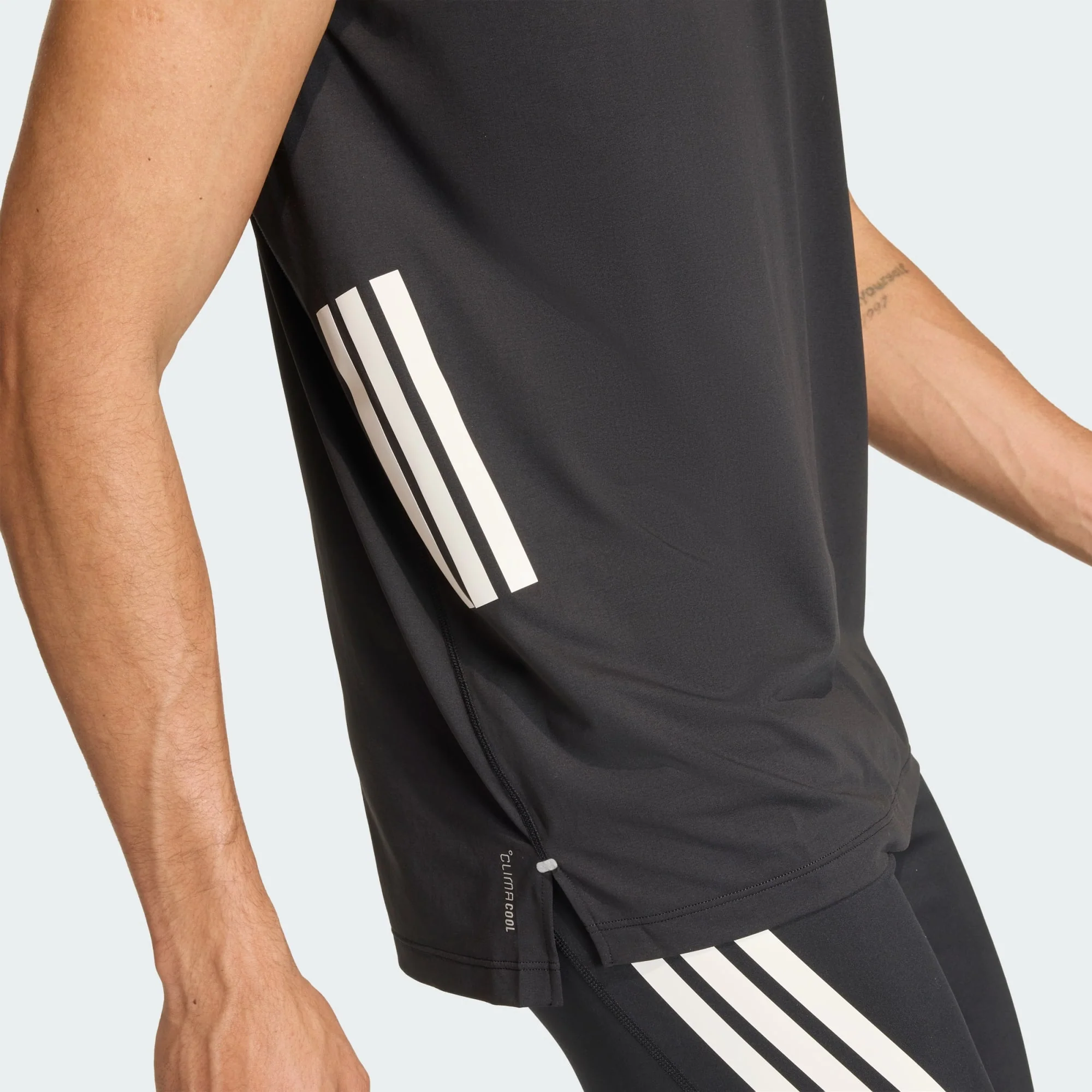 Adidas Adi365 Climacool Running Tank Top Men's (Black JZ6544) - Image 3