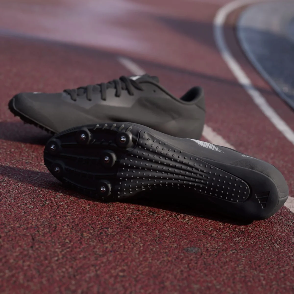Adidas Adizero SprintStar Runnign Spikes Unisex (Black White IG9908) - Image 2