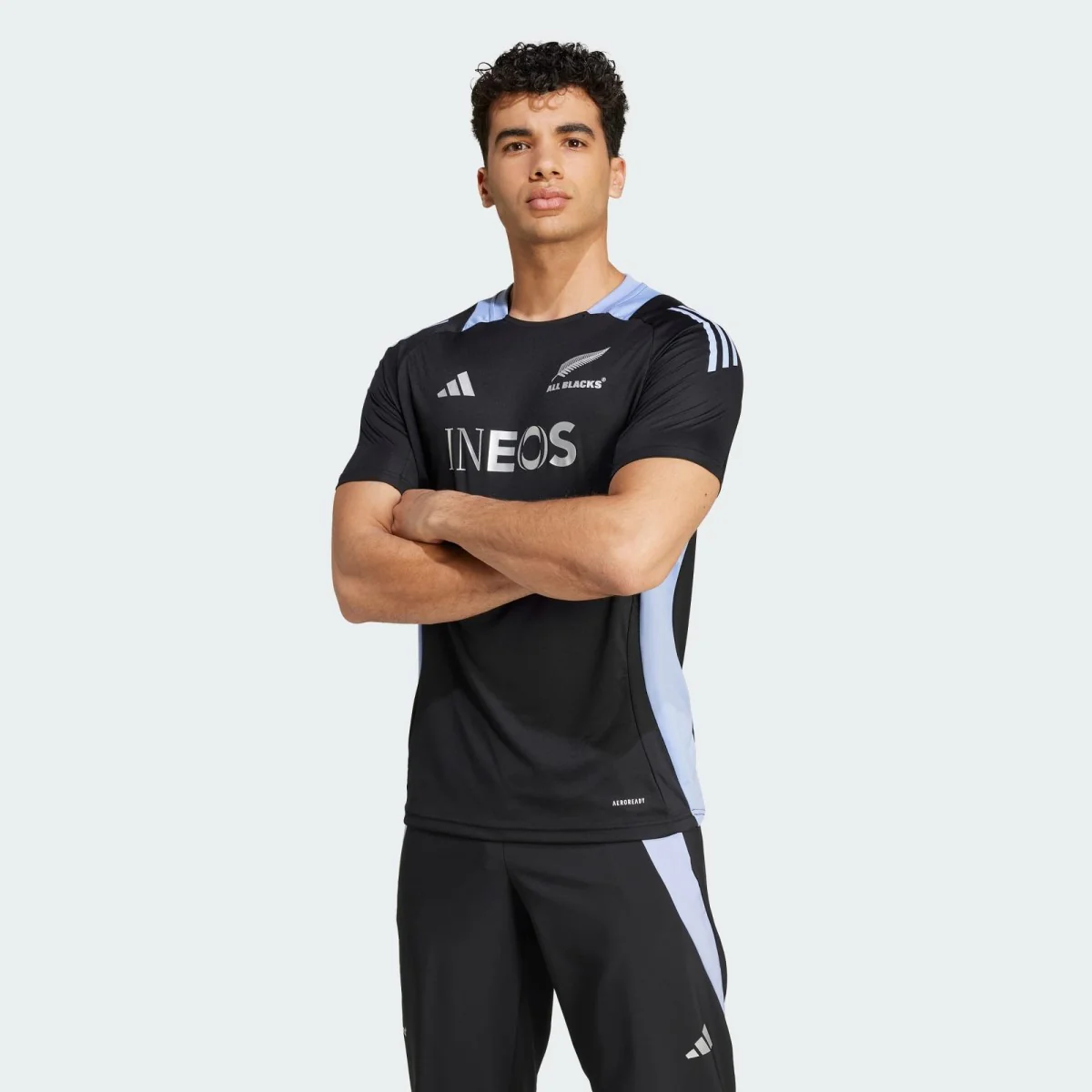 Adidas All Blacks Rugby Aeroready T-Shirt Men's (All Black IX7022)