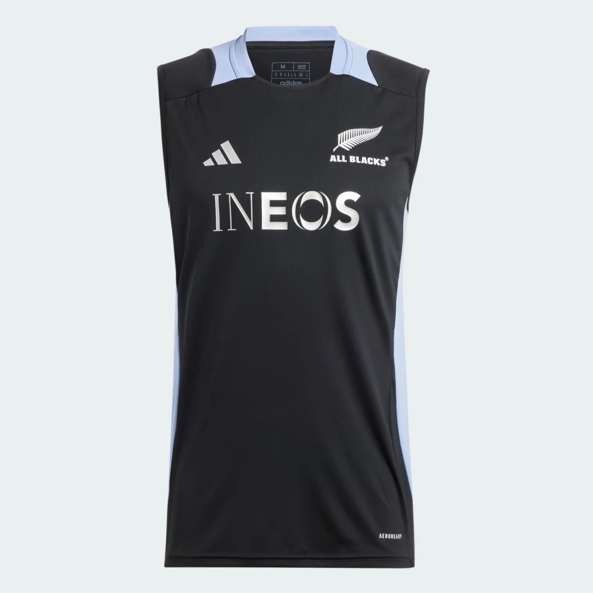 Adidas All Black Singlet Men's (All Black IX0711) - Image 3