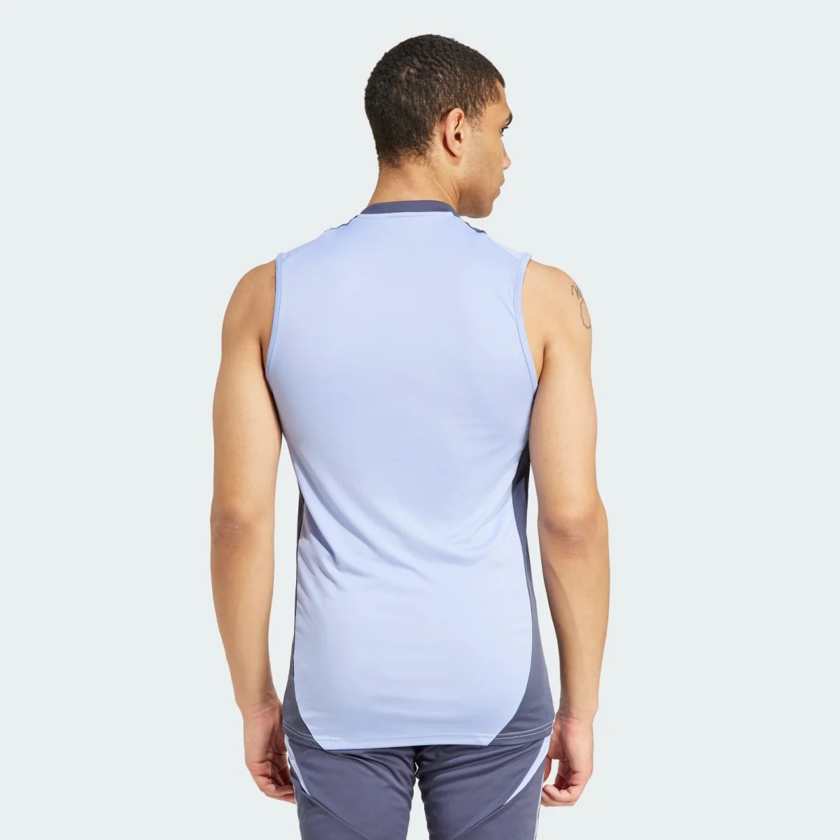 Adidas All Black Singlet Men's (Blue Spark IX0712) - Image 2