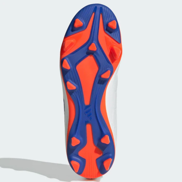 Adidas Copa Pure 2 Club Fg Football Boots Kid's (White Blue Red IG6412) - Image 3
