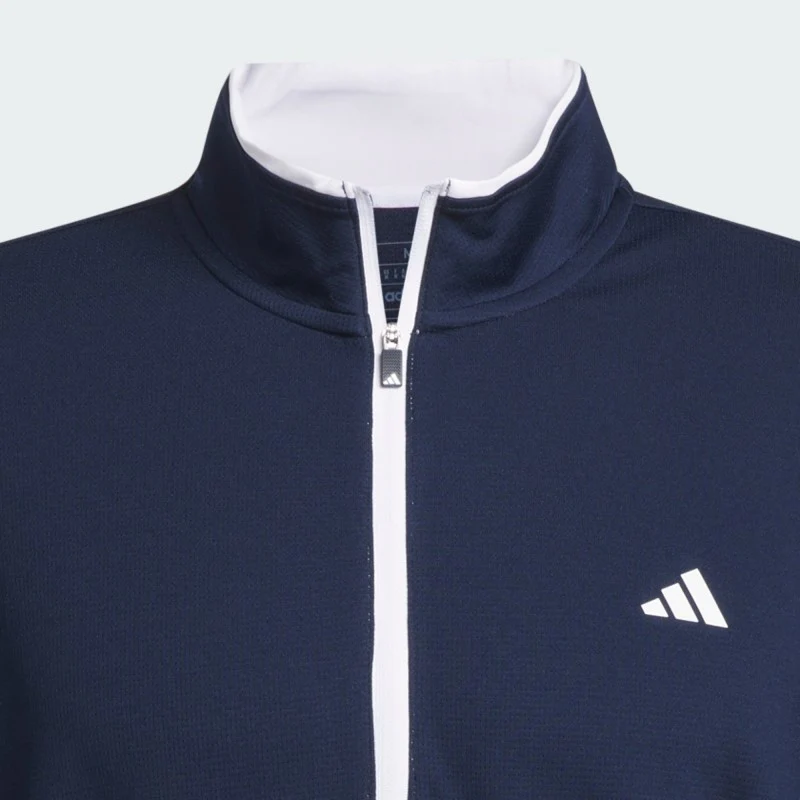 Adidas Lightweight Half Zip Top Men's (Navy IU4511) - Image 4