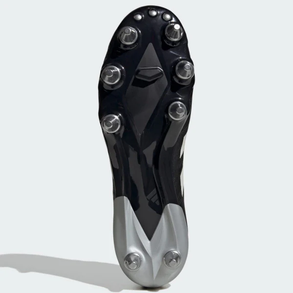 Adidas Kakari Z.2 Soft Ground Rugby Boots Men's (Black Silver IE3202) - Image 2