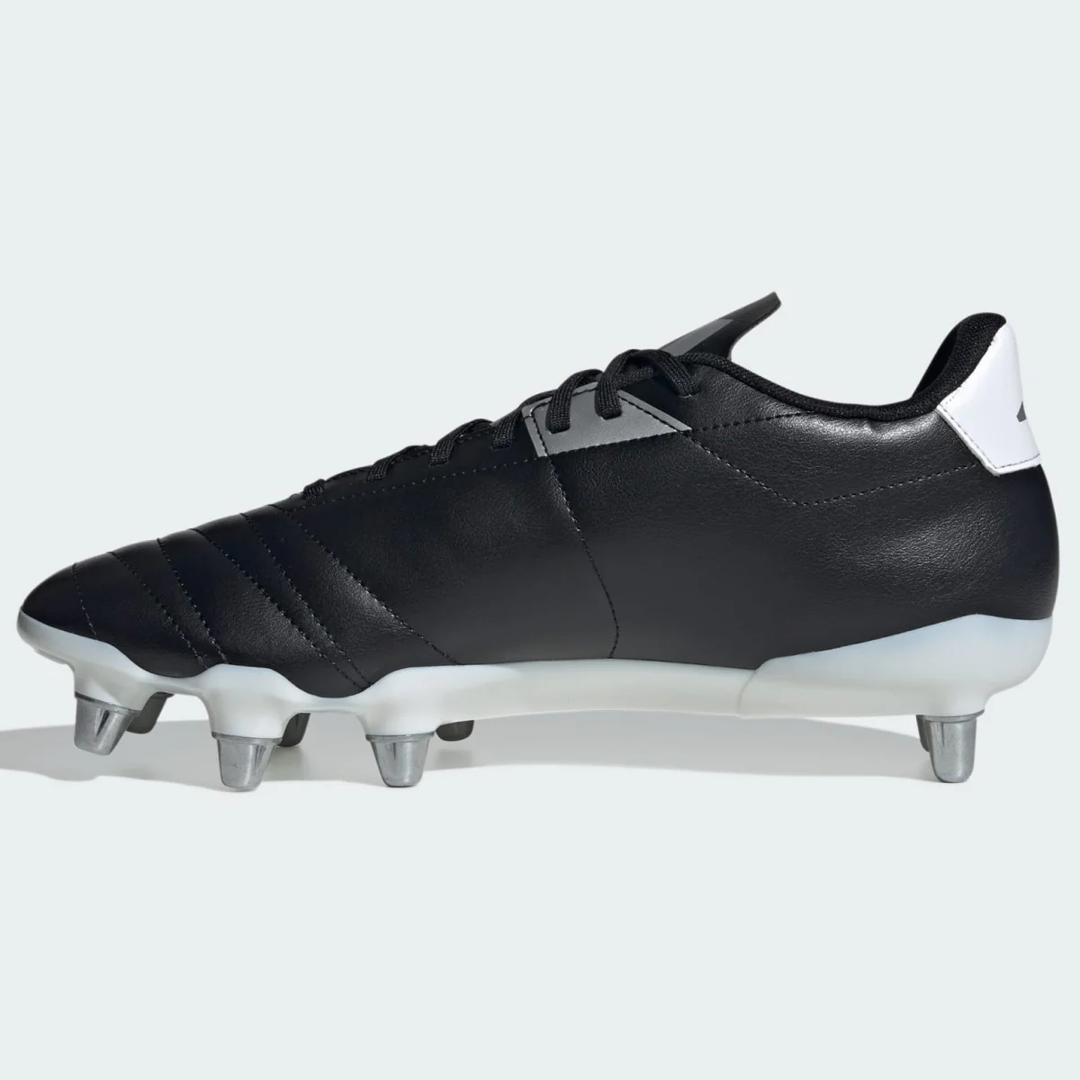 Adidas Kakari Soft Ground Rugby Boots Men's (Black Silver IE3204) - Image 3