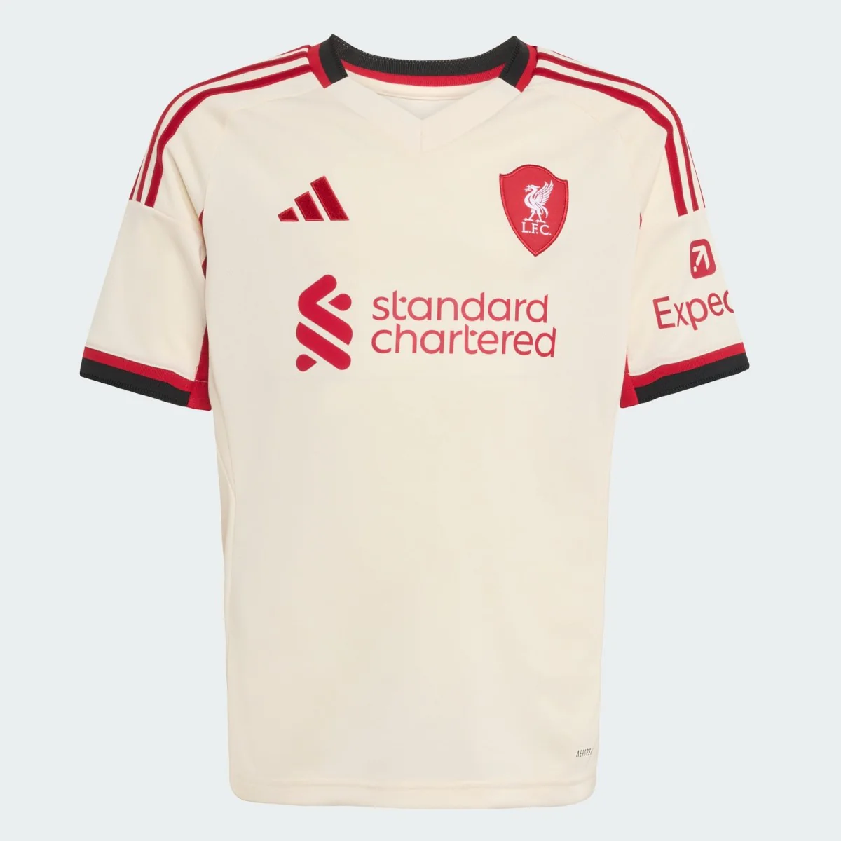 Adidas Liverpool FC 25/26 Away Jersey Kid's (Wonder White JV6453)