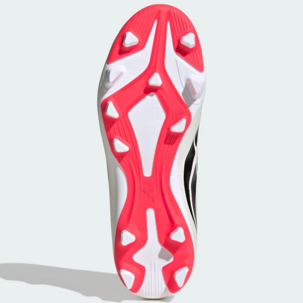 Adidas Predator CLub FG/MG Football Boots Kid's (Lucid Red Black White JS0370) - Image 4