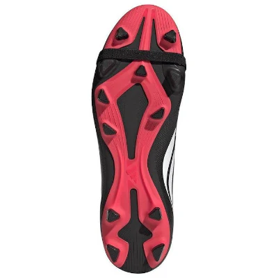Adidas Predator Club Fold Over Tongue FG Football Boots Men's (Black Red JR3330) - Image 2
