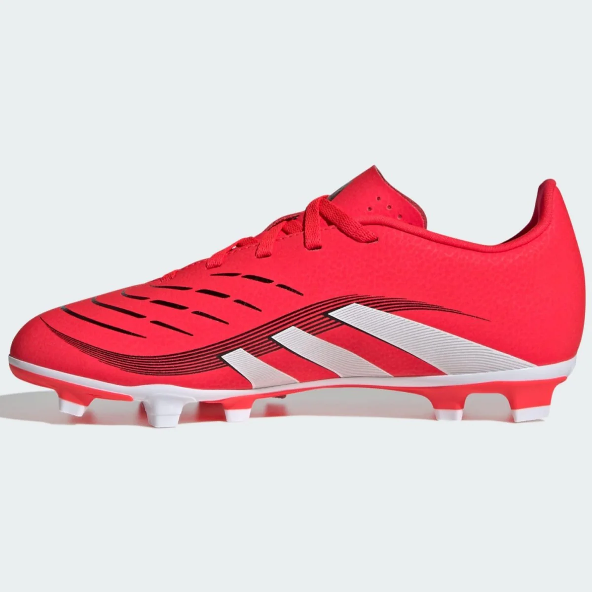 Adidas Predator Club Firm Ground Football Boots Kid's (Lucid Red ID3813) - Image 2