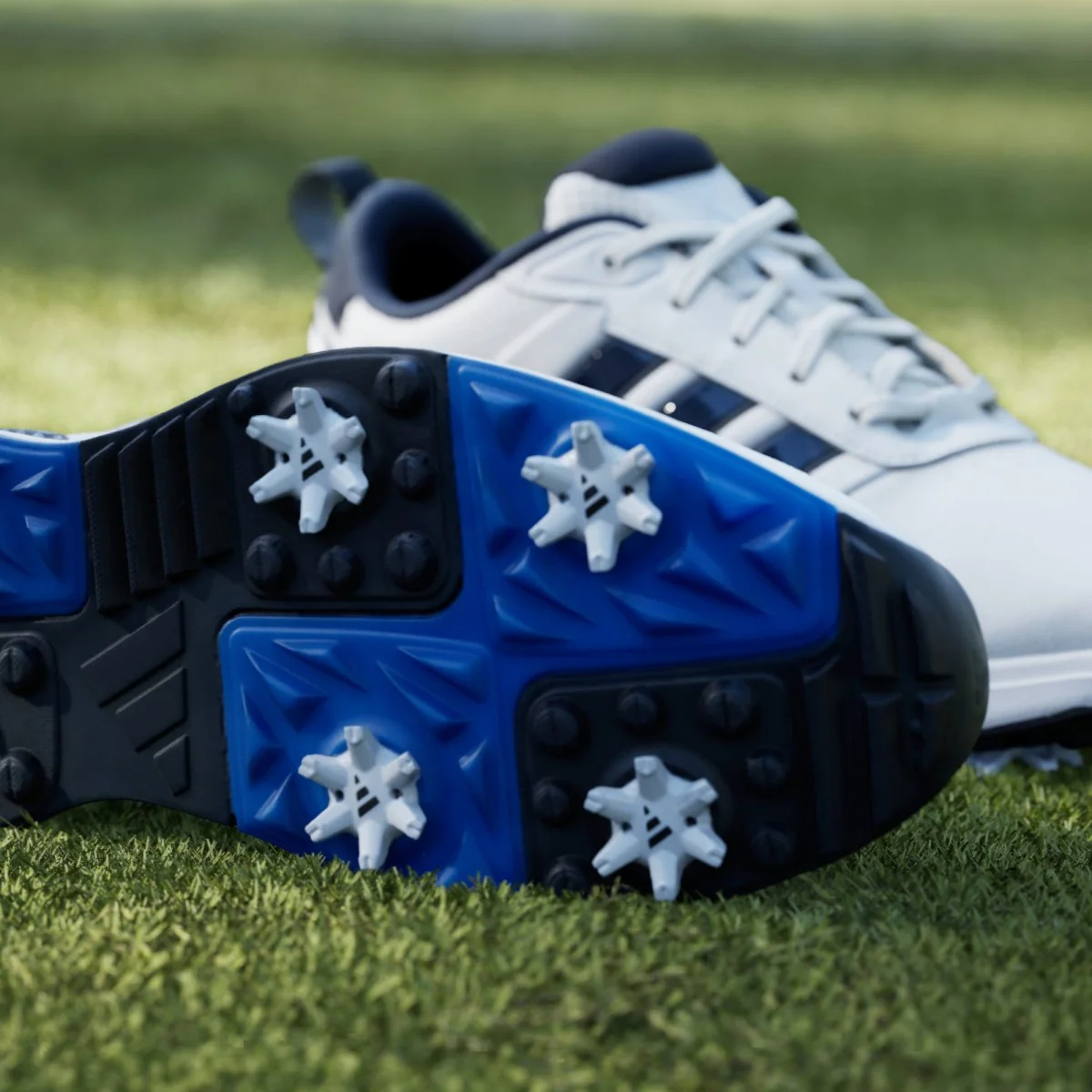 Adidas R2C 26 Golf Shoes Men's (White Navy JQ0902) - Image 3