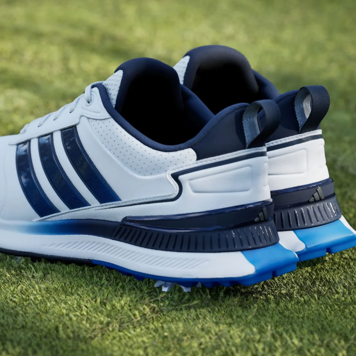 Adidas R2C 26 Golf Shoes Men's (White Navy JQ0902) - Image 4