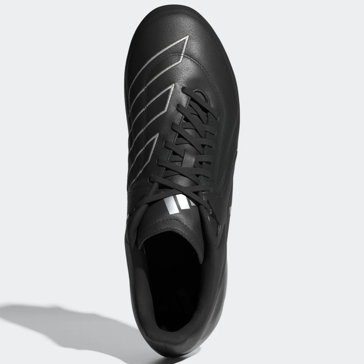 Adidas RS 15 Soft Ground Elite Rugby Boots Men's UK14 (Black Silver IE3599) - Image 2