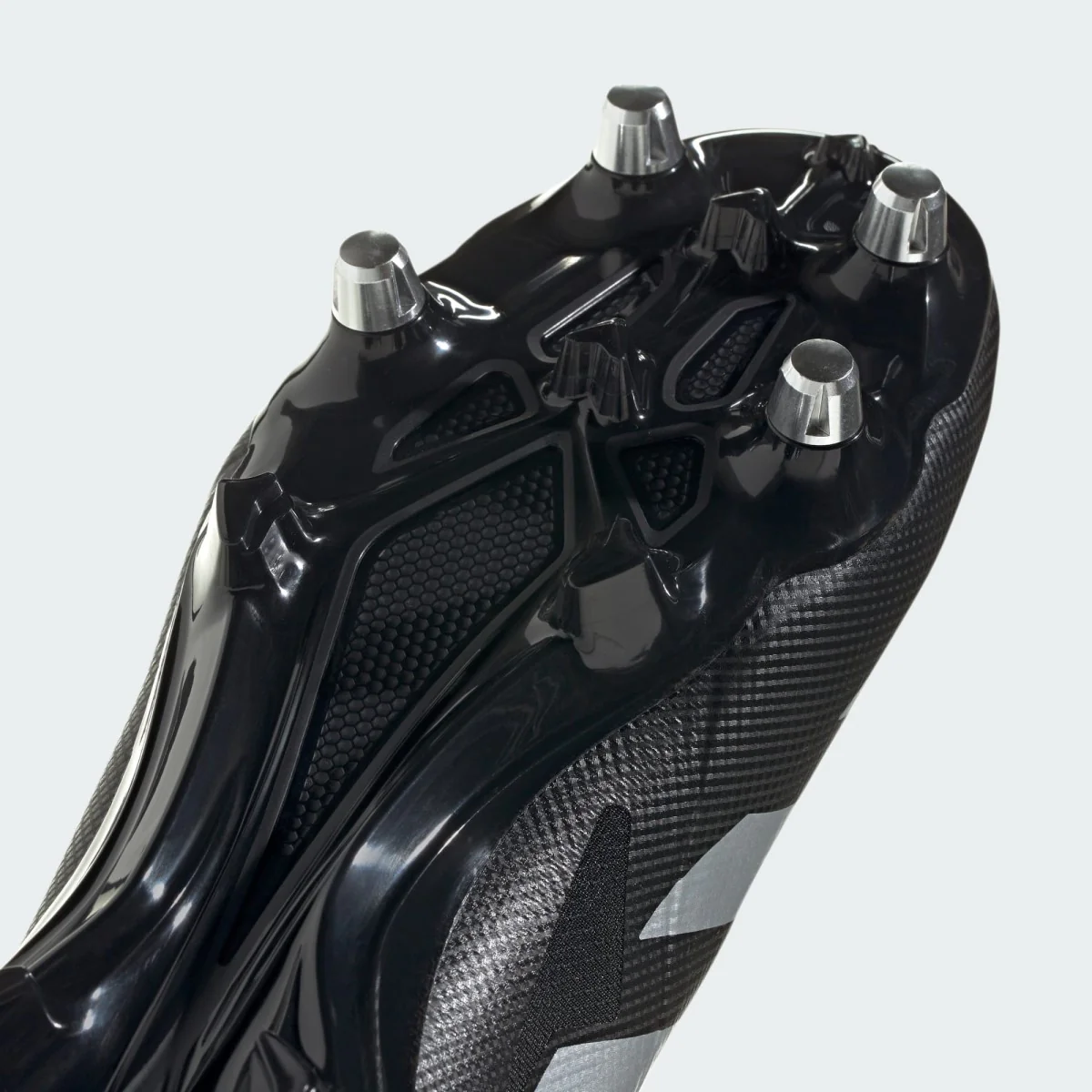 Adidas Adizero RS 15 Ultimate Soft Ground Rugby Boots Men's UK 8.5 (Black IE3598) - Image 2