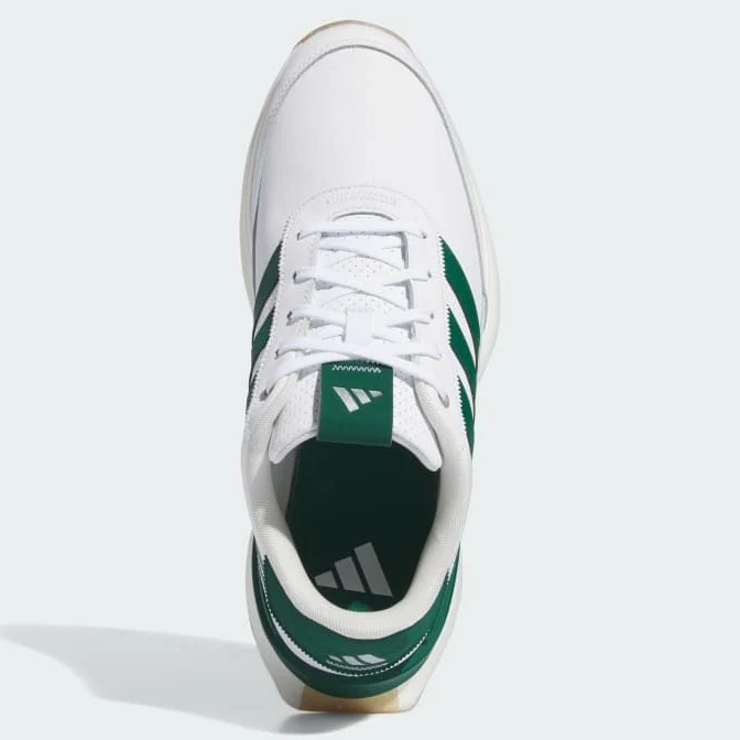 Adidas S2G 24 Spikeless Golf Shoes Men's (IF0299 White Green) - Image 3