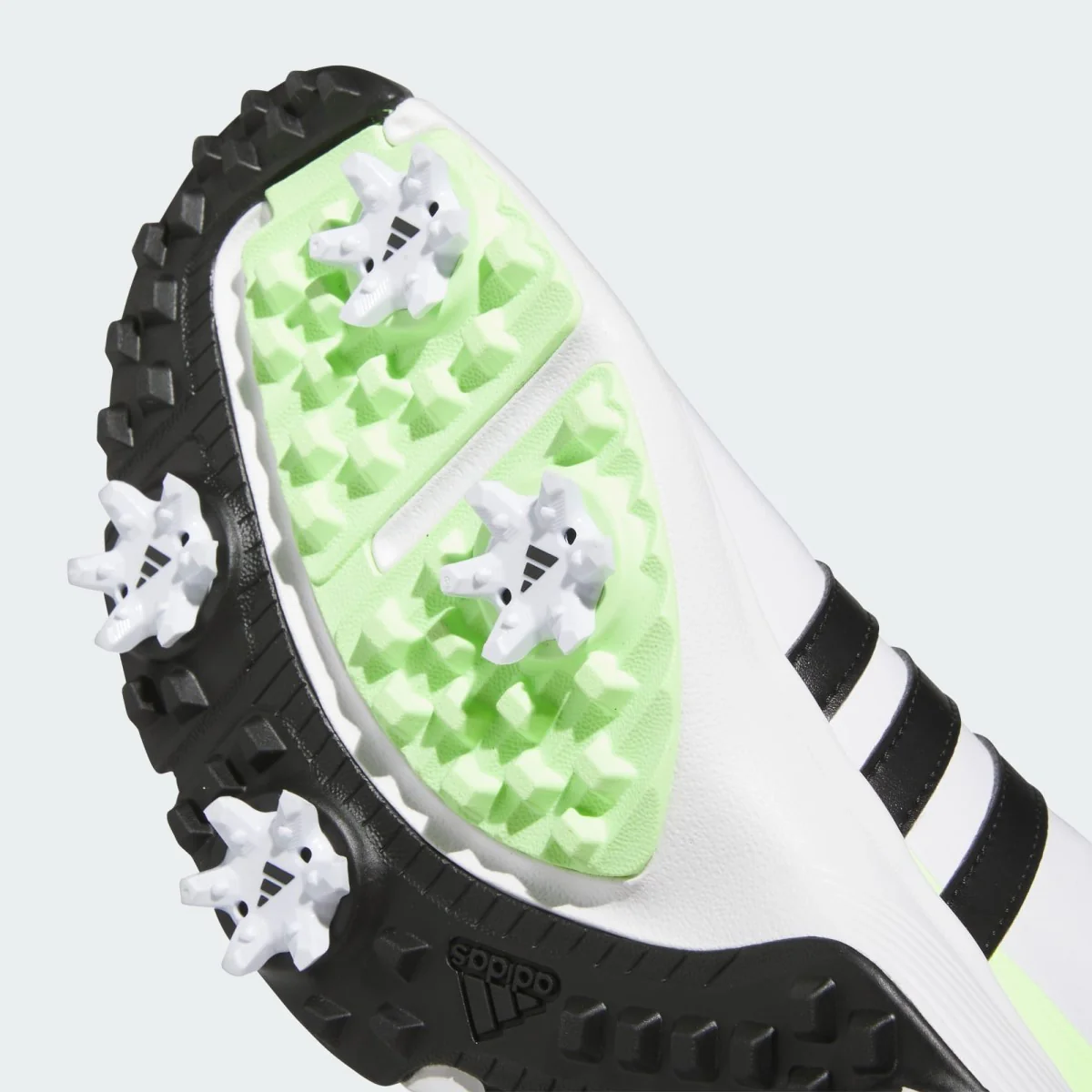 Adidas Tour 360 24 BOA Golf Shoe Kid's (White Green IF0269) - Image 3