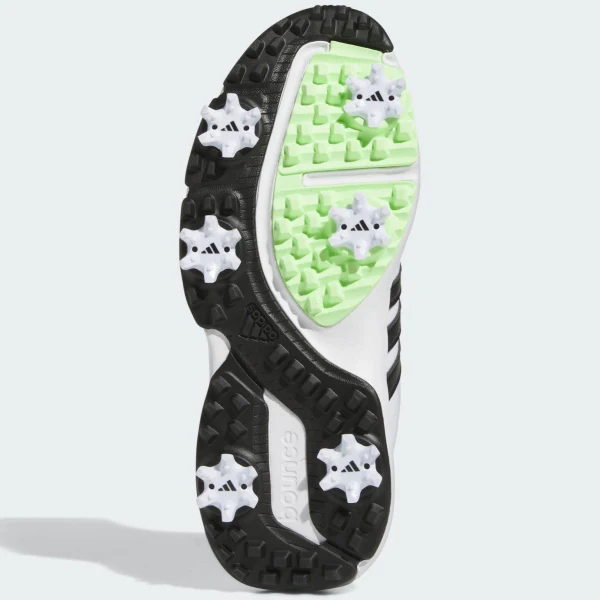 Adidas Tour 360 24 BOA Golf Shoe Kid's (White Green IF0269) - Image 4