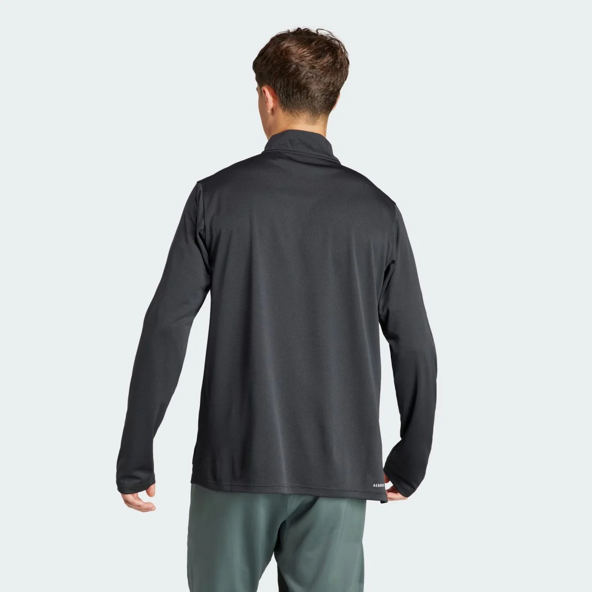 Adidas Train Essentials Quarter Zip Top Men's - Image 4
