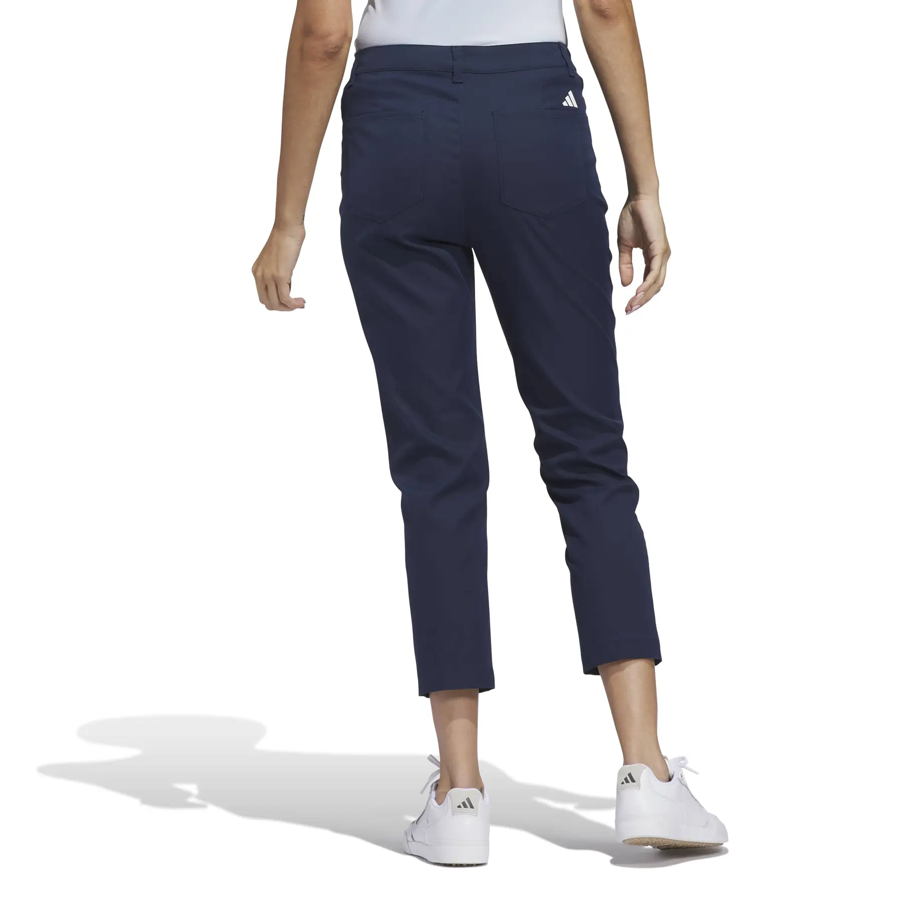 Adidas Ultimate 365 Twistweave 5 Pocket Ankle Golf Trousers Women's (Navy KC4500) - Image 2