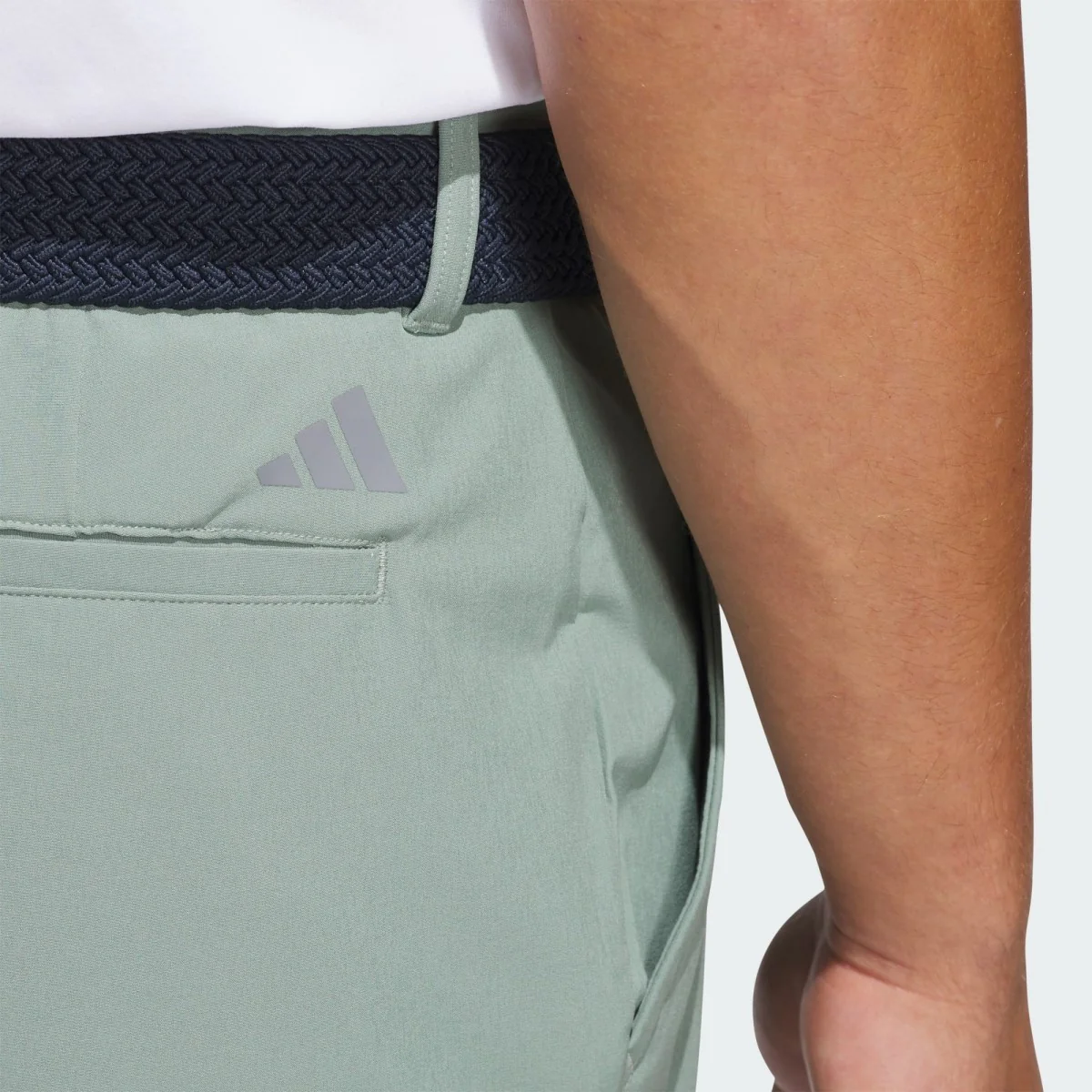 Adidas Ultimate 365 Golf Shorts Men's (Silver Green JC6116) - Image 4