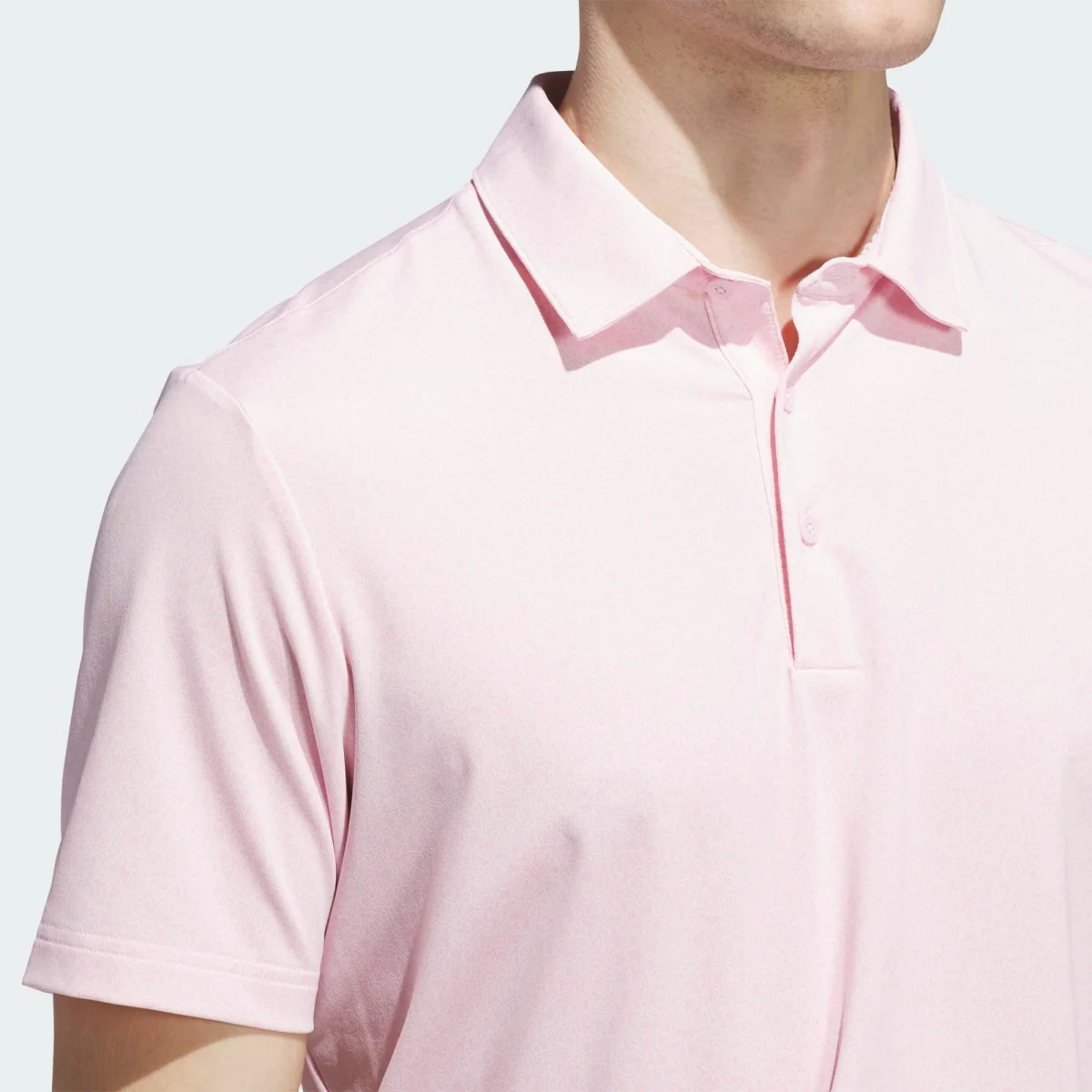 Adidas Ultimate 365 Mini Bunker Polo Shirt Men's (Pink KA1905) - Image 3