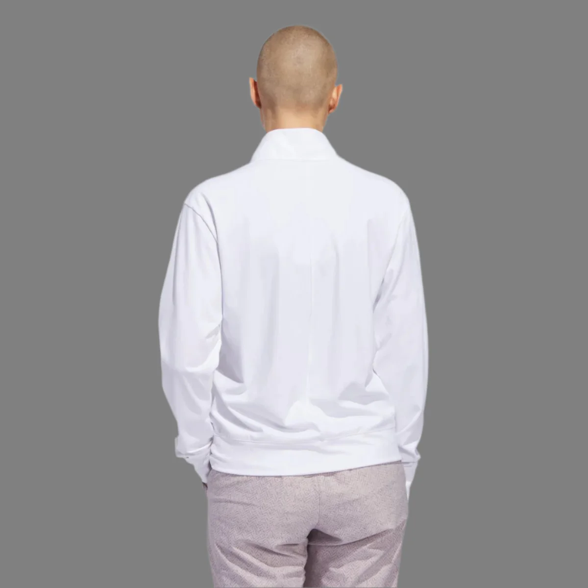 Adidas Ultimate 365 Half Zip Layering Top Women's (White IN2548) - Image 2