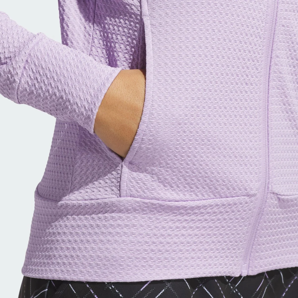 Adidas Ultimate365 Textured Jacket Women's (Powder Plum JN5791) - Image 2