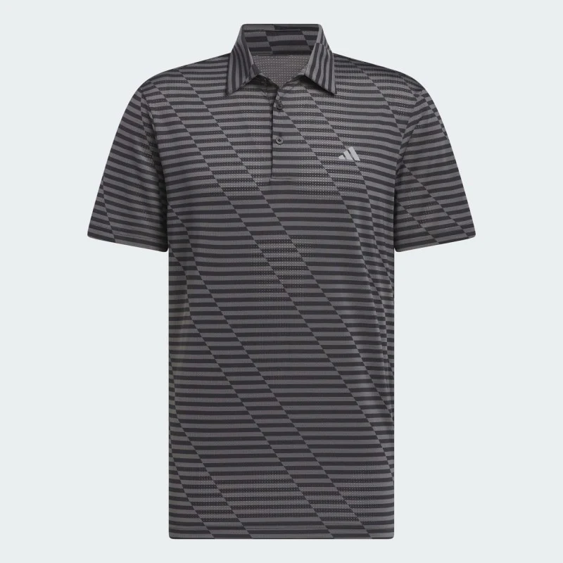 Adidas Ultimate 365 Mesh Print Polo Shirt Men's (Black IS8867)