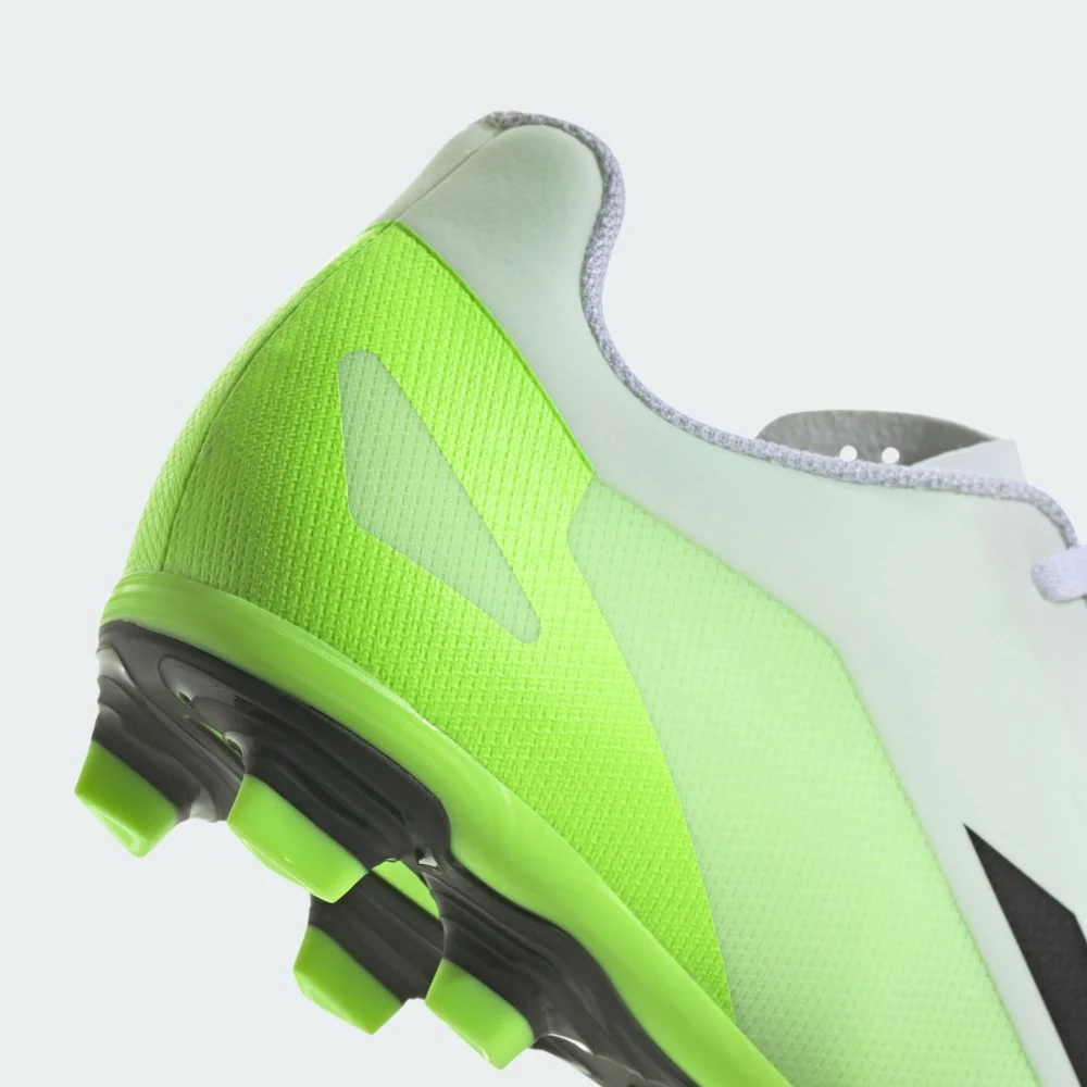 Adidas X Crazyfast .4FXG Football Boots Men's (White Green) - Image 6