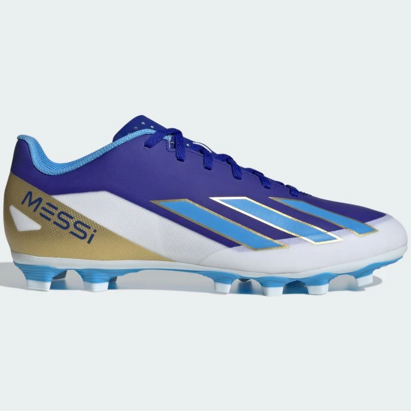 Adidas X Crazyfast Messi Club Firm Ground Football Boots Men's (Blue ID0724) - Image 2