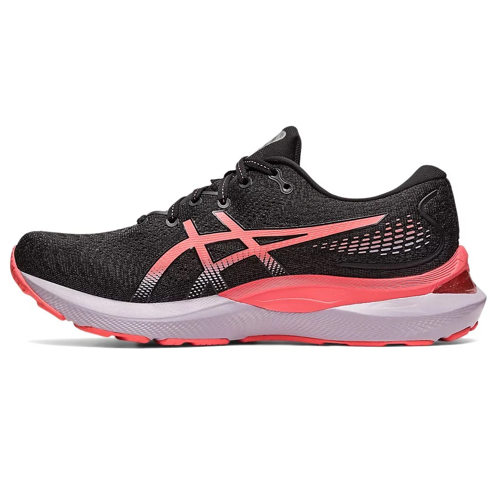 Asics Gel Cumulus 24 Running Shoes Women's (Black Papaya) - Image 3