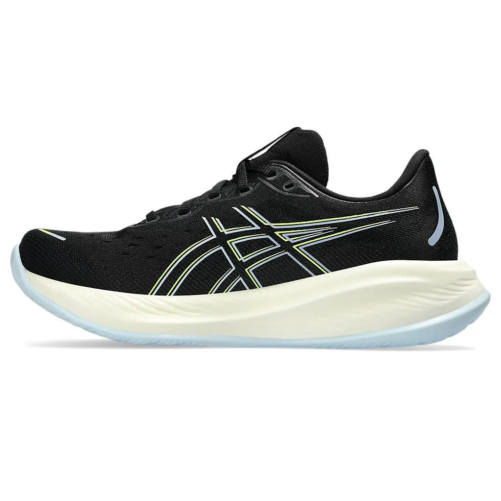 Asics Gel Cumulus 26 Running Shoes Men's (Black Safety Yellow 006) - Image 2