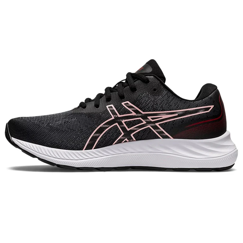 Asics Gel Excite 9 Running Shoes Women's (Black Frosted Rose) - Image 3
