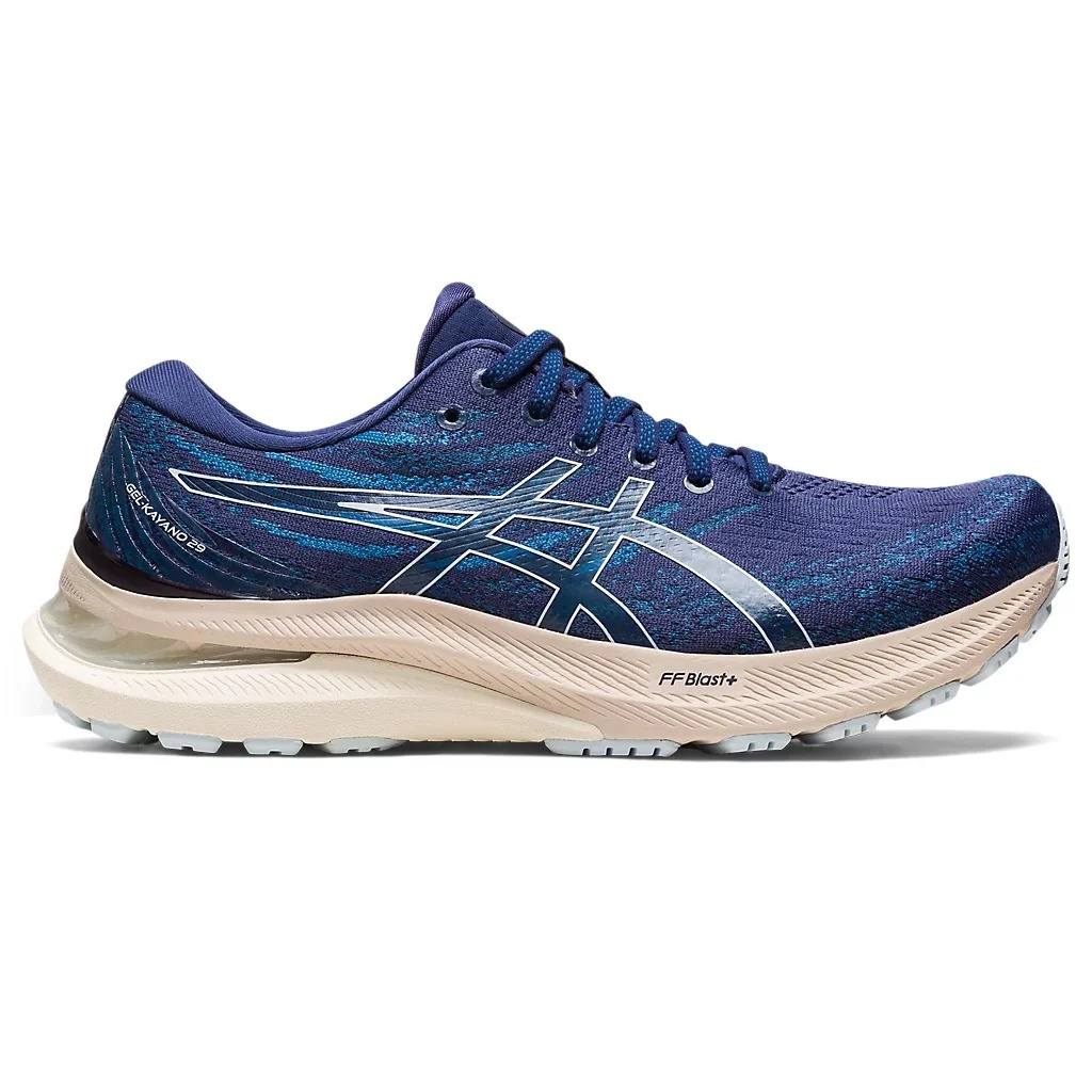 Asics Gel Kayano 29 Women's Running Shoes (Indigo Blue Sky)