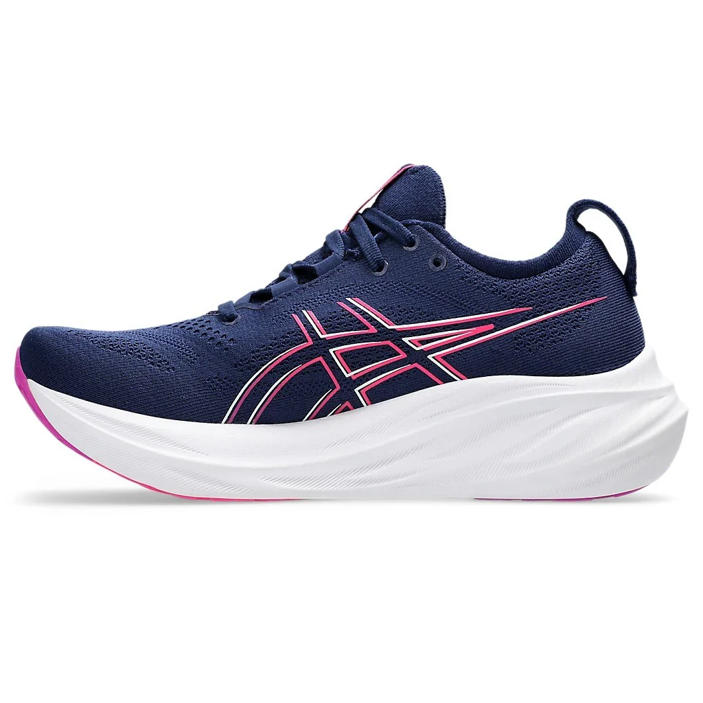Asics Gel Nimbus 26 Running Shoes Women's (Blue Expanse Magenta 403) - Image 2
