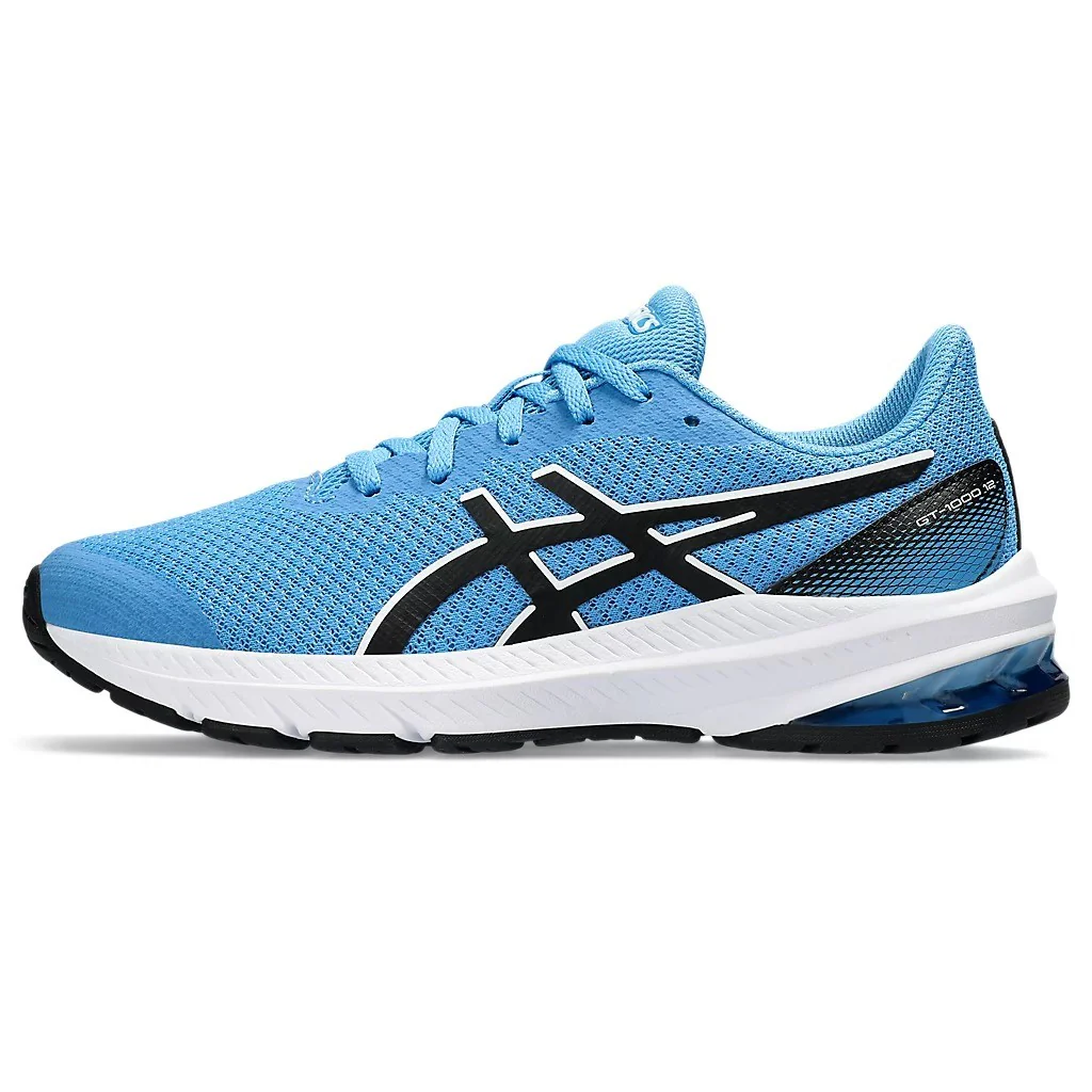 Asics GT-1000 12 GS Running Shoes Junior (Waterscape Black 404) - Image 3