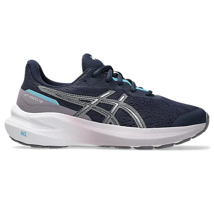 Asics GT-1000 13 GS Running Shoes Kid's K13.5 (Midnight Dusk Violet 411)