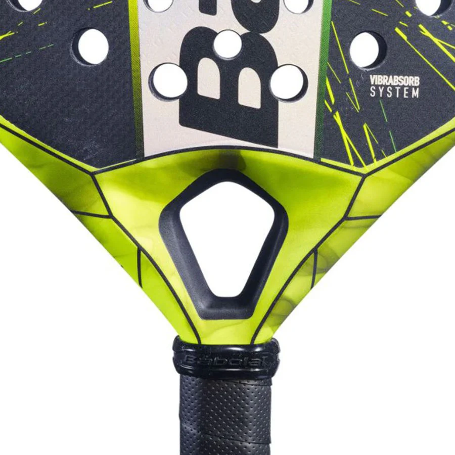 Babolat Counter Viper Padel Racket (Black Yellow) - Image 3