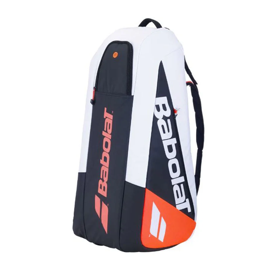 Babolat Pure Strike 6 Racket Bag (White Black Red) - Image 4