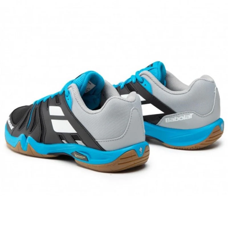 Babolat Shadow Team Indoor Shoes Men's (Black Blue) - Image 3