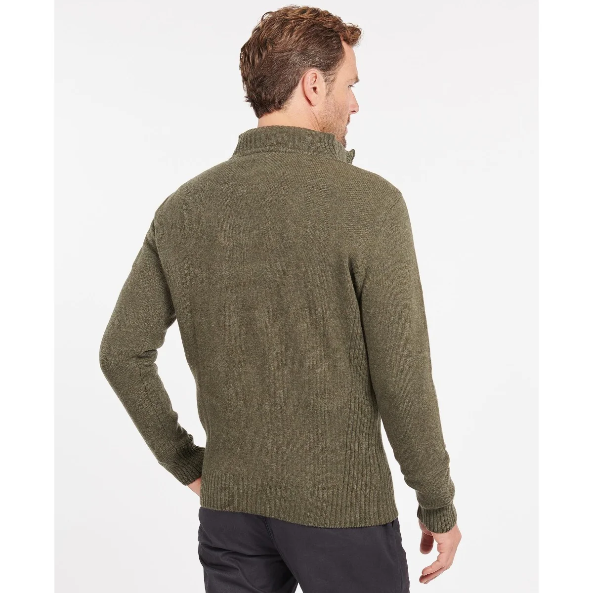Barbour Pullover Nelson Essential Half Zip Men's Jumper - Image 6