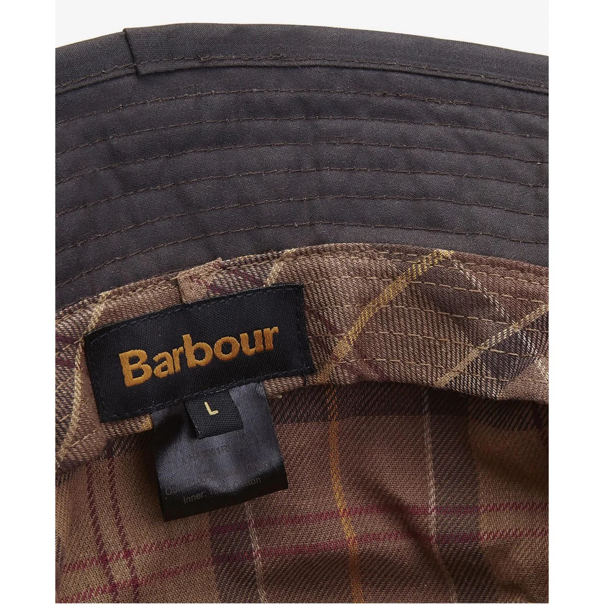 Barbour Wax Sports Bucket Hat Men's (Rustic) - Image 2