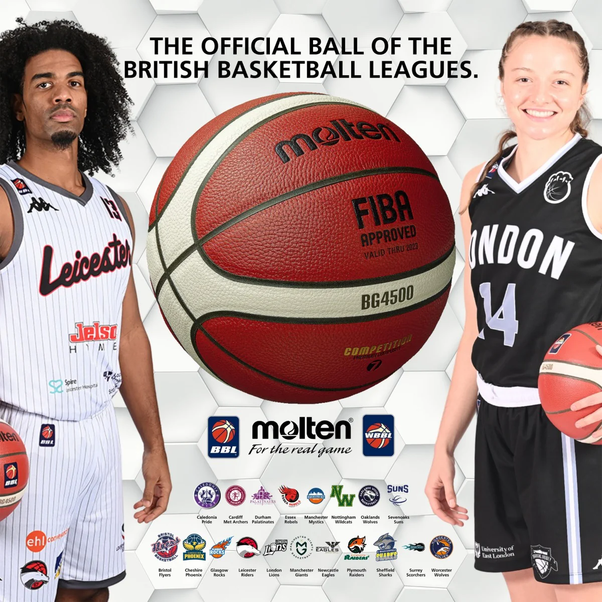 Bg4500 Basketball 12 Panel Premium Composite Leather (indoor) - Image 3