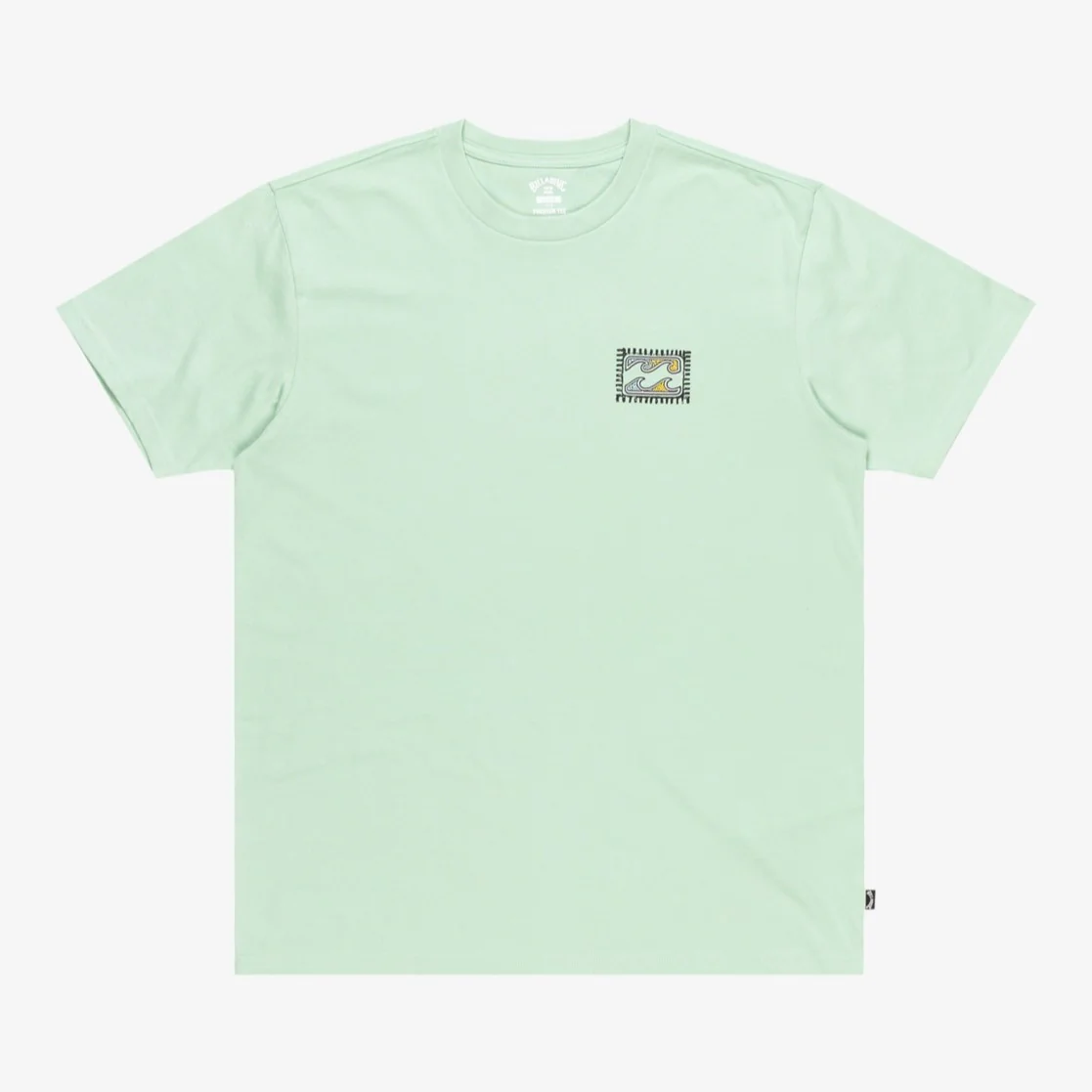 Billabong Crayon Wave T-Shirt Men's (Seafoam SFM) - Image 2