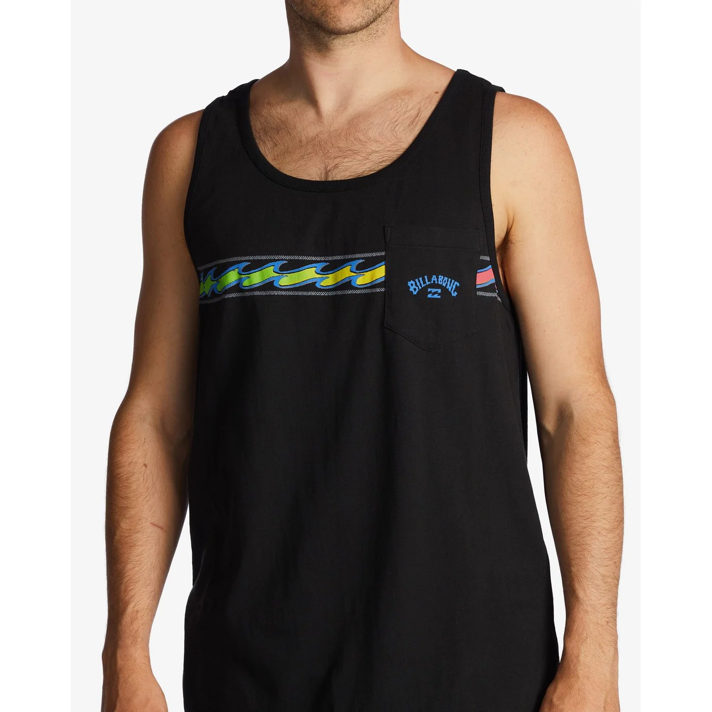 Billabong Spinner Vest Men's (Black) - Image 2