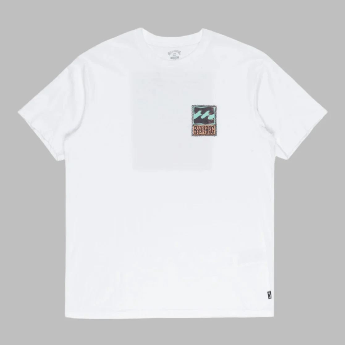 Billabong Stamp T-Shirt Men's (White WHT) - Image 2