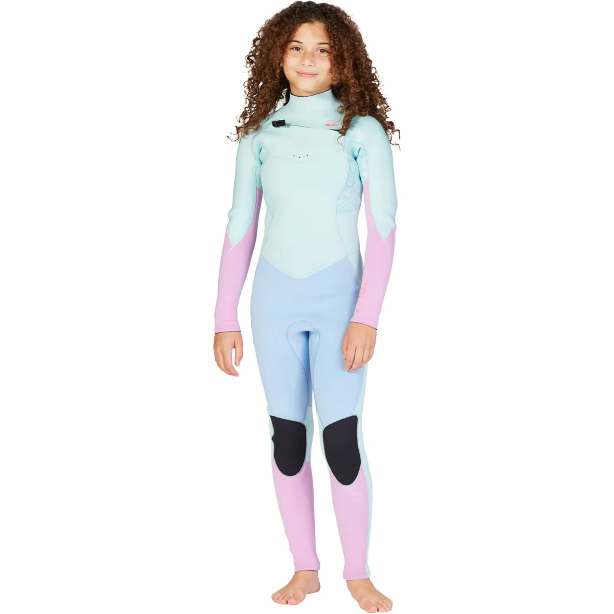 Billabong Synergy 4/3mm Chest Wetsuit Girl's (Iceberg)
