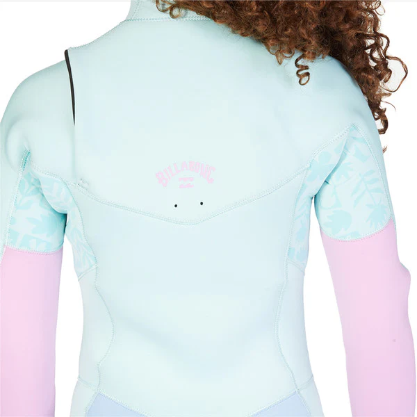 Billabong Synergy 4/3mm Chest Wetsuit Girl's (Iceberg) - Image 3